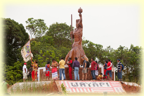 Sculture Chamane Guyane